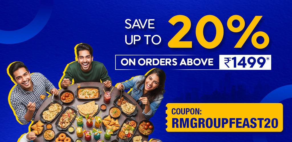 Save up to 20% on orders above Rs.1499