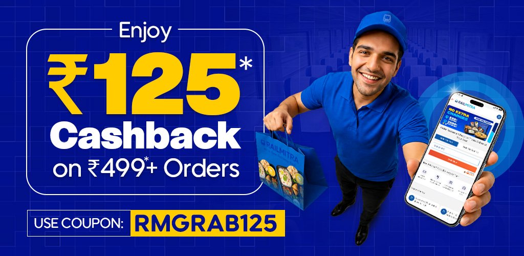 Enjoy Rs.125 Cashback on Rs.499+ Orders