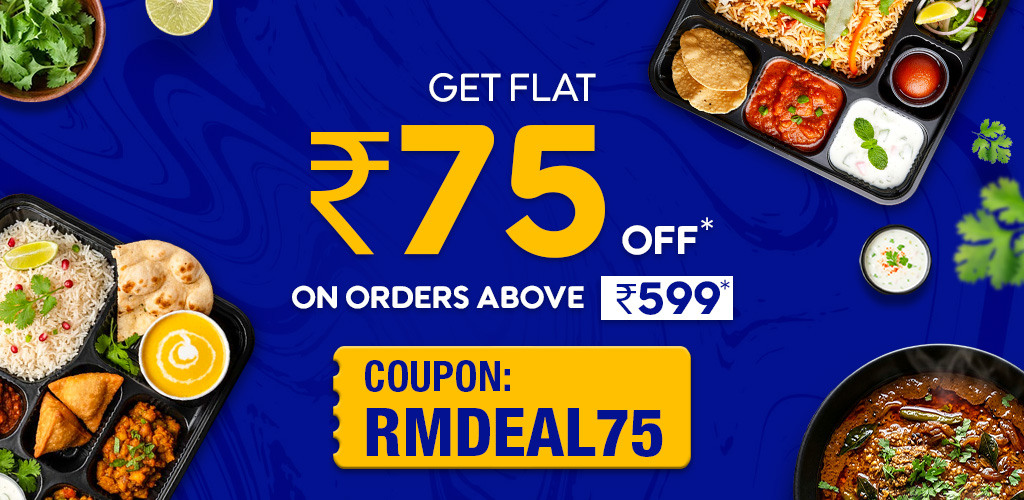 Get Flat Rs.75 OFF on orders above Rs.599