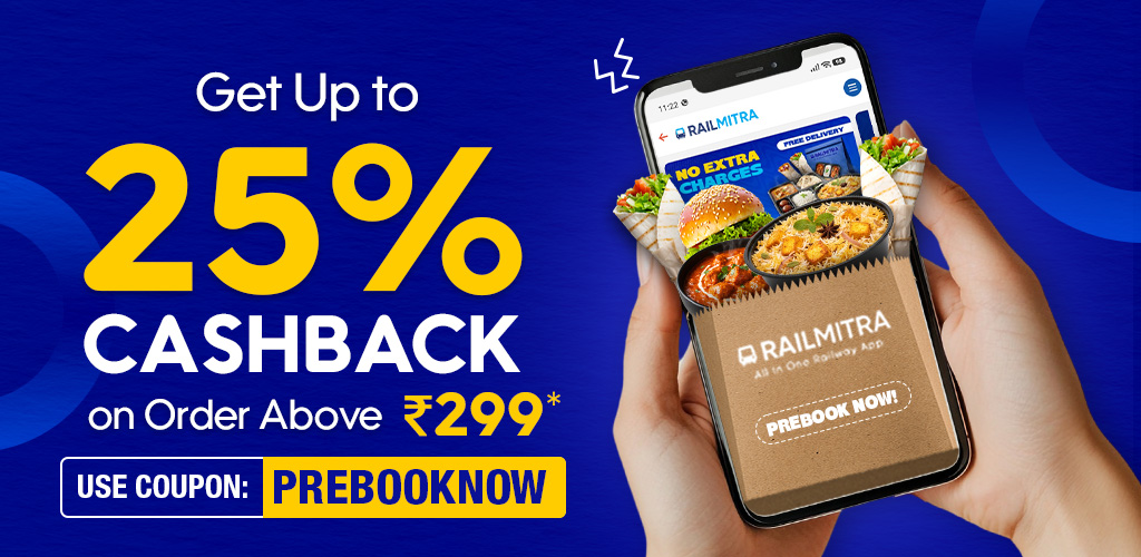 PREBOOK OFFER: Get Up to 25% Cashback on Order Above Rs.299