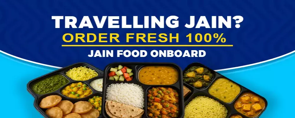 Order Jain Food in Train