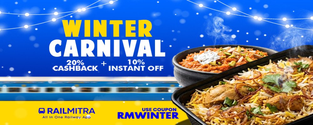 Winter Carnival Offers with RailMitra App